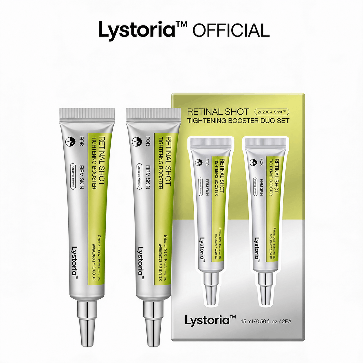 Lystoria™ Dúo Potenciador Reafirmante con Retinal