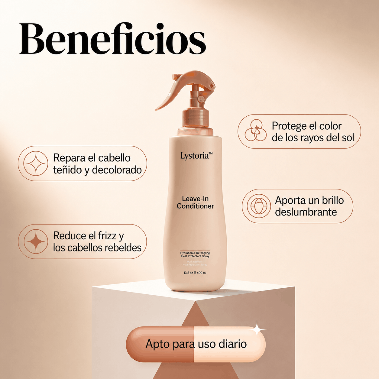 Lystoria™ Acondicionador sin Enjuague