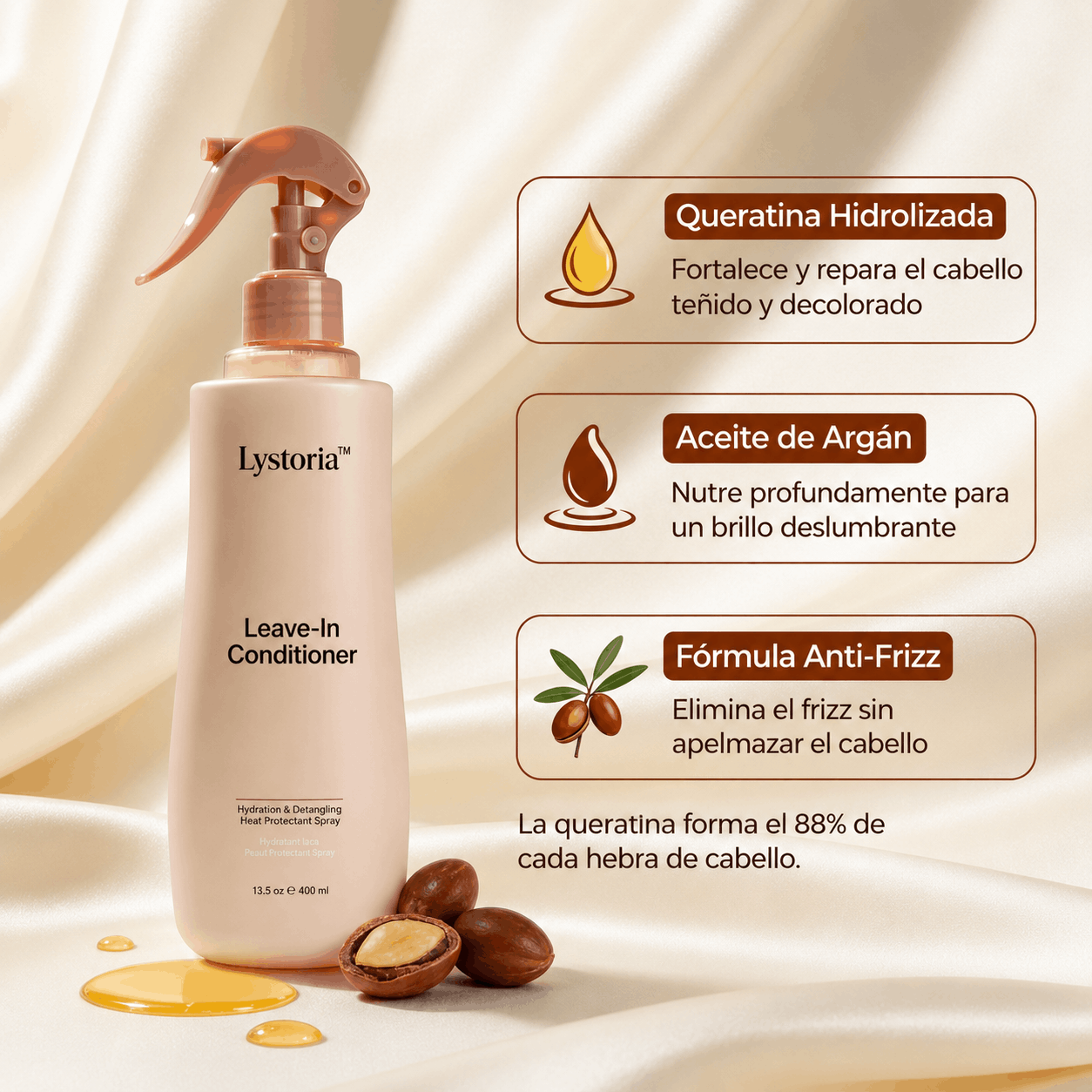 Lystoria™ Acondicionador sin Enjuague