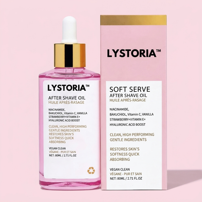Lystoria™ Aceite Post-Depilación con Aroma a Fresa