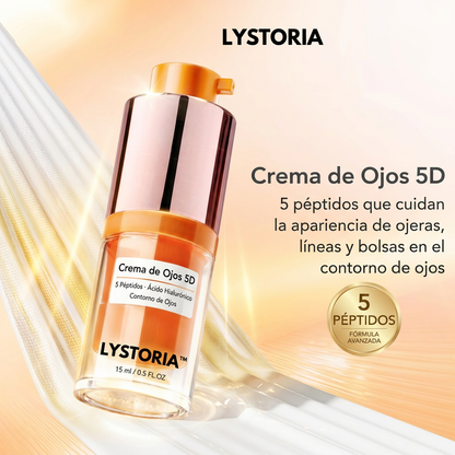 Lystoria™ Crema de Ojos 5D · Péptidos