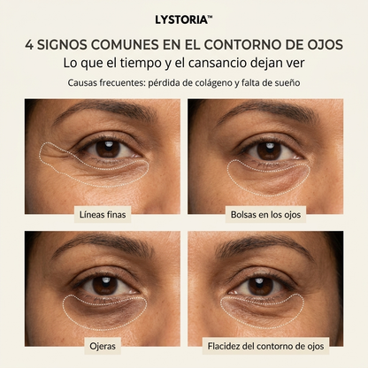 Lystoria™ Crema de Ojos 5D · Péptidos