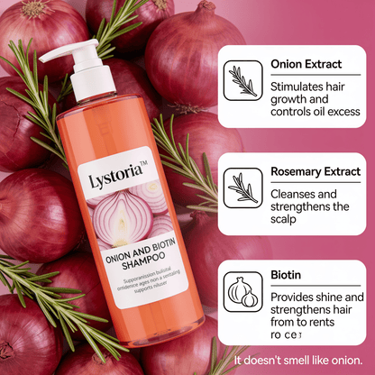 Lystoria™ Champú y Tratamiento Acondicionador Restaurador de Romero y Biotina