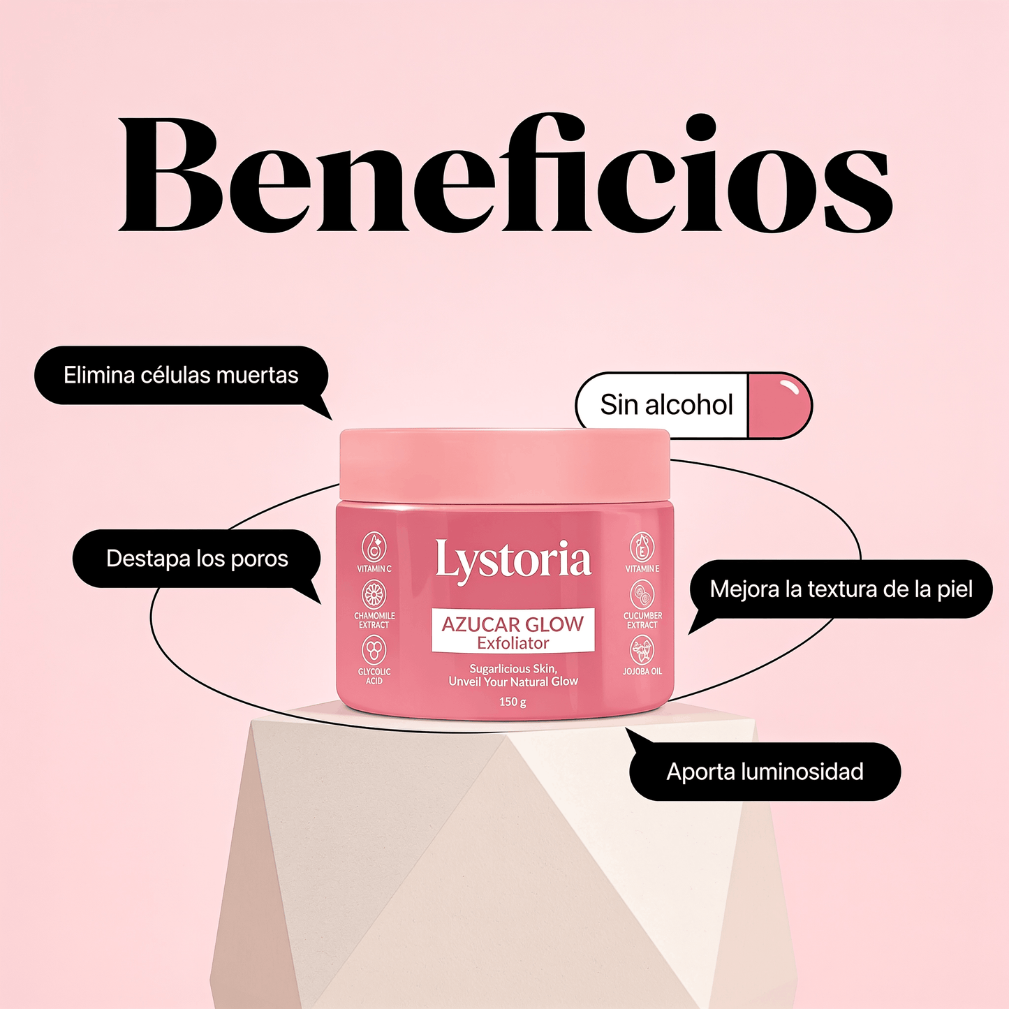 Lystoria™ Azucar Glow Y Exfoliante