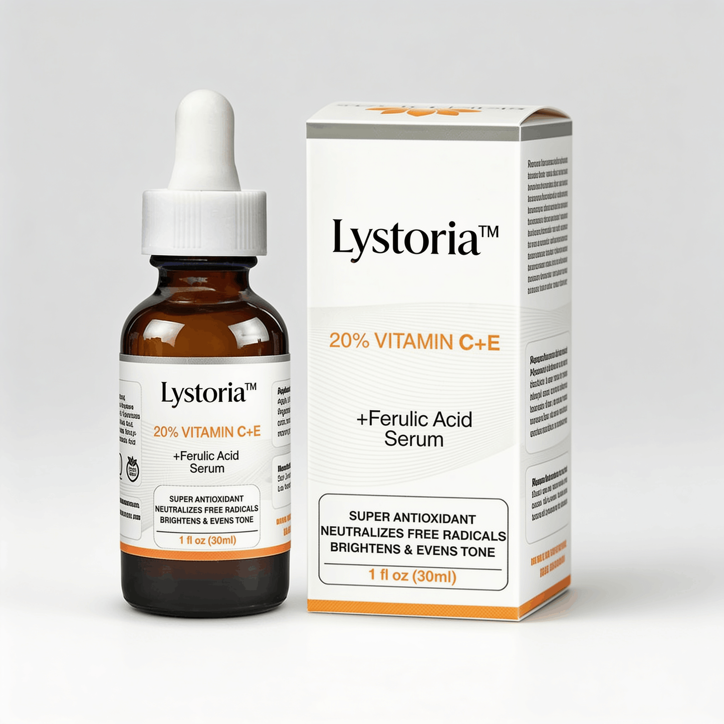 Lystoria™ Sérum de Vitamina C, E y Ácido Ferúlico