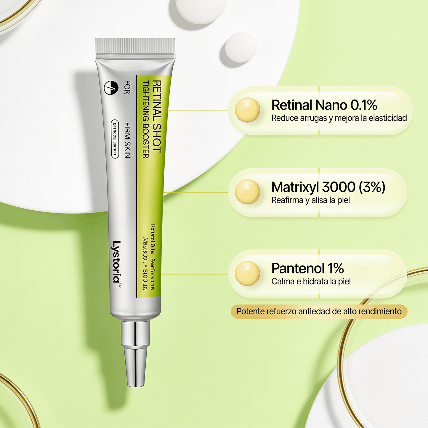 Lystoria™ Dúo Potenciador Reafirmante con Retinal