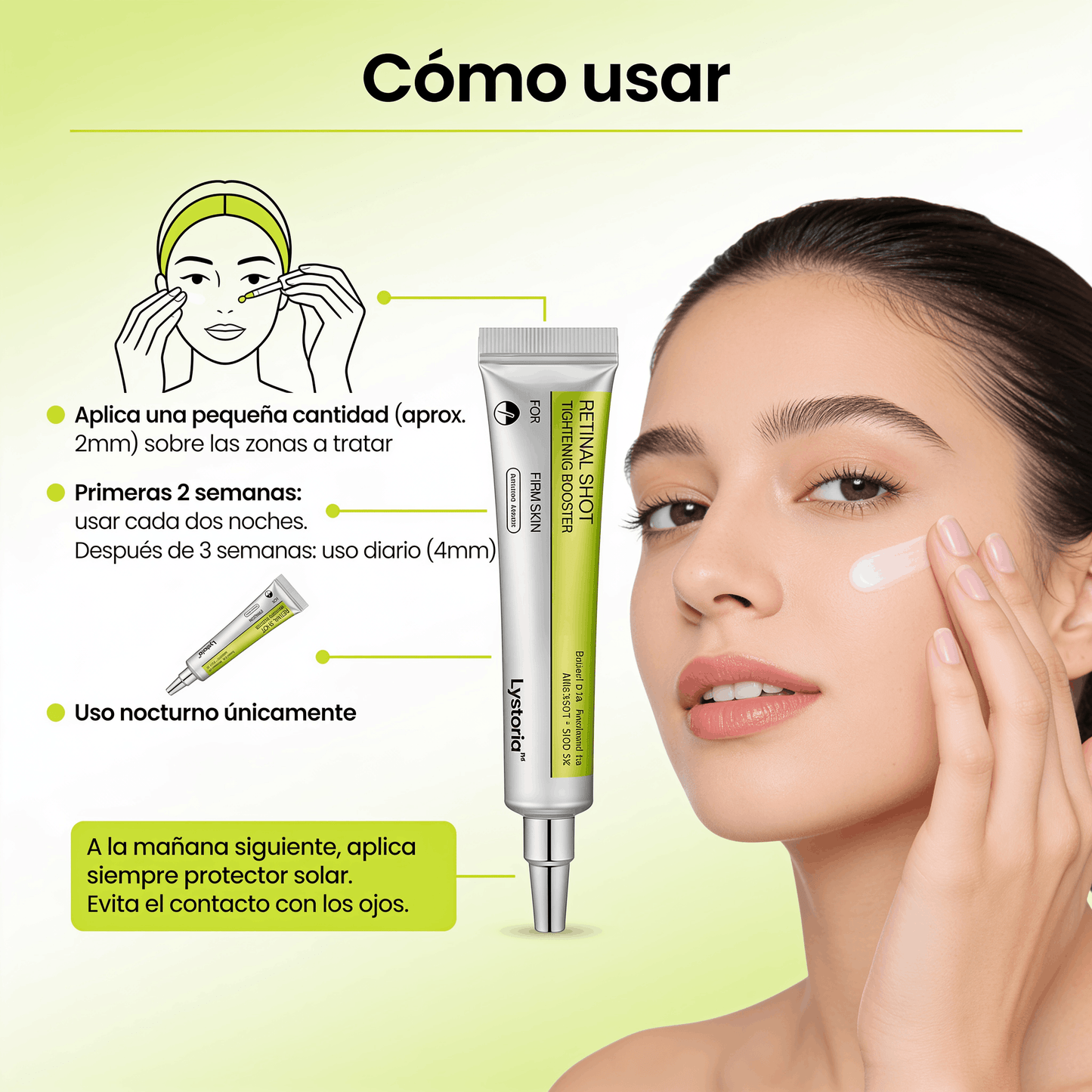 Lystoria™ Dúo Potenciador Reafirmante con Retinal