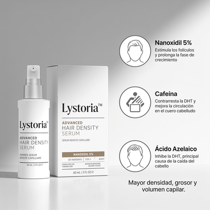 Lystoria™ Sérum de Densidad Capilar con Nanoxidil