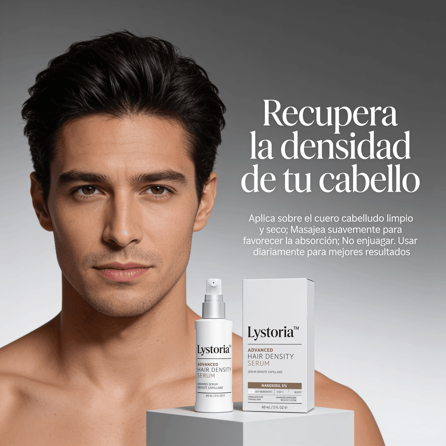 Lystoria™ Sérum de Densidad Capilar con Nanoxidil